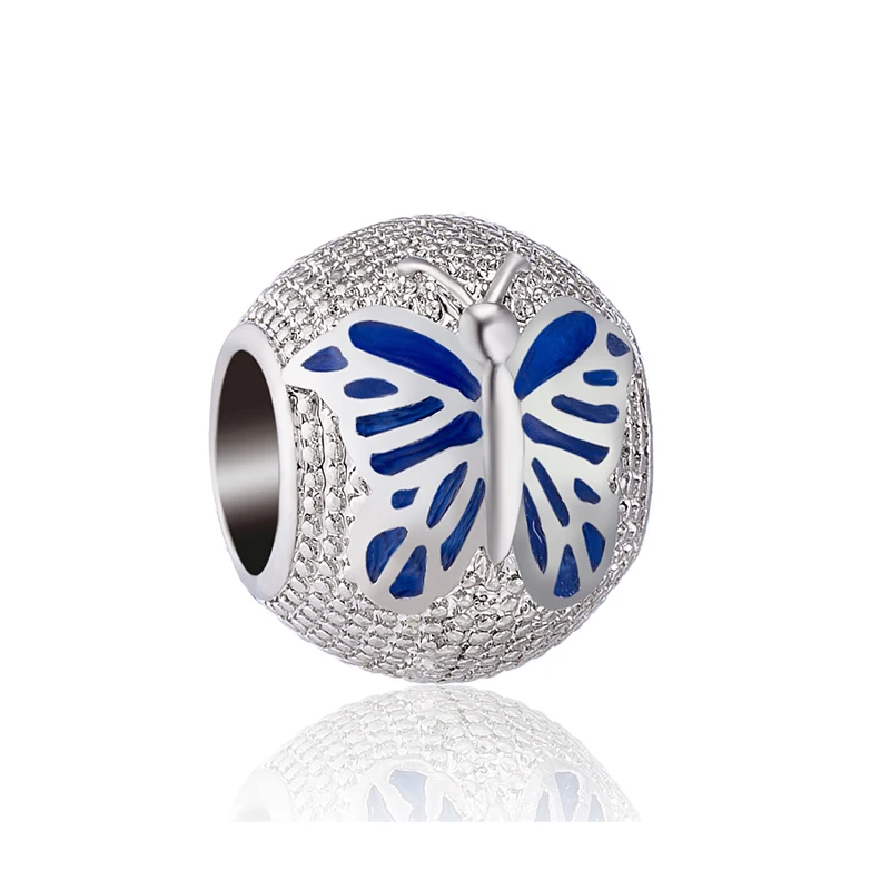 Макси красочные звезды бабочка Ключ Музыка Имитация Жемчуга Сплав Бусины