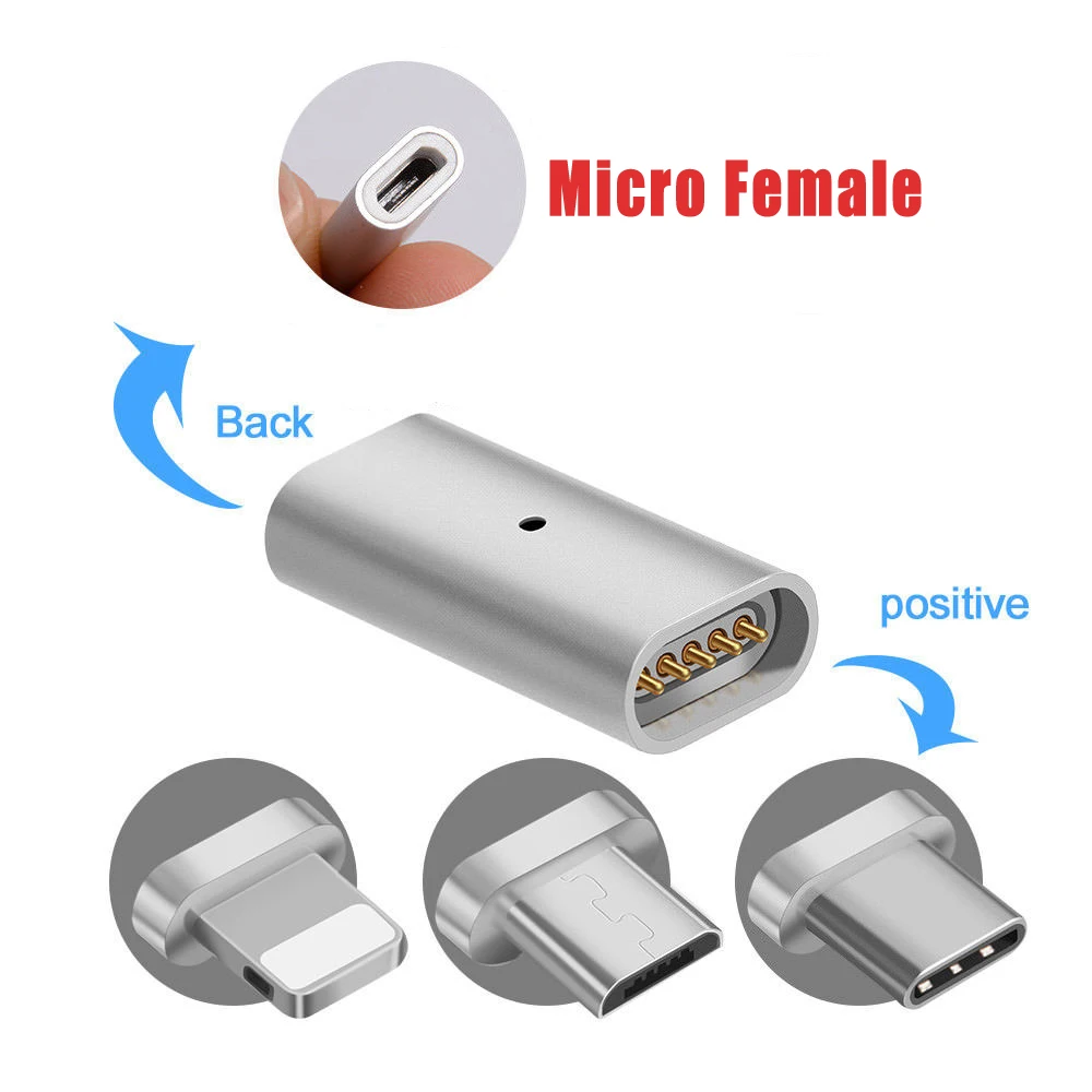 Магнитный адаптер для кабеля Micro USB магнитный разъем зарядное устройство Android samsung