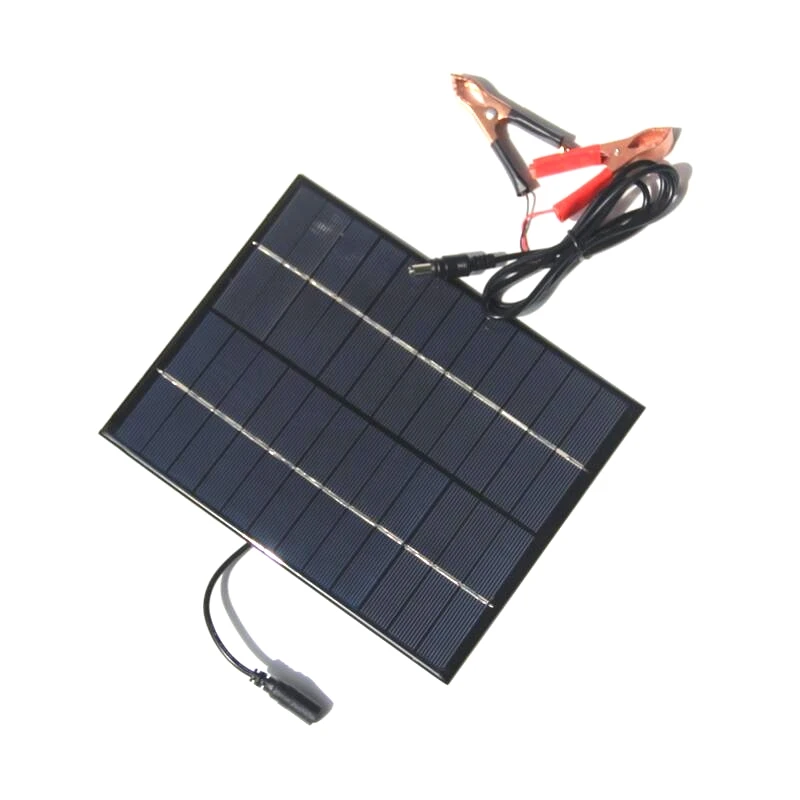 Портативный внешний аккумулятор с солнечной панелью 12 В 5 2 Вт|solar cell|charger solar cellbattery