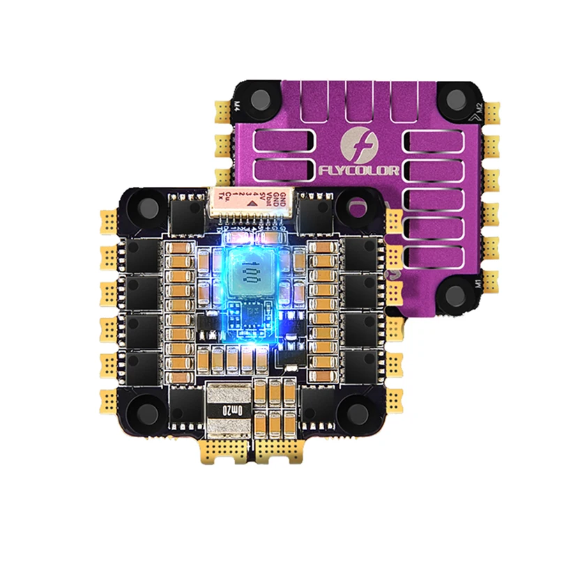 Flycolor X Cross 60A BLheli_32 3 6S 4in1 ESC 5V BEC выход STM32F0 процессор электронный контроллер