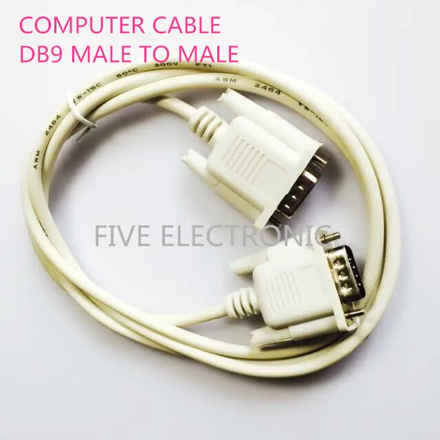 Кабель последовательного порта DB9 папа-папа. Компьютерный кабель RS232. COM-кабель.