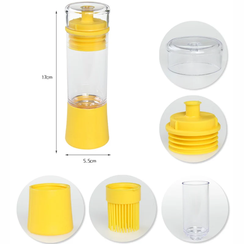 1 шт. кухонный инструмент температурная силиконовая щетка для меда бутылка масла