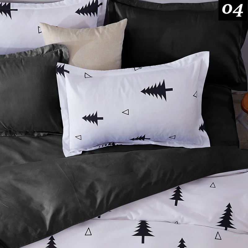 Серый наволочки святого валентина Подарок Наволочка установить 2 Шт./пара 50 см х 70