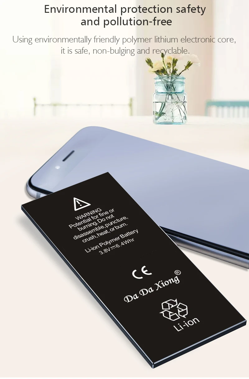 Горячая Da Xiong литиевая батарея для Apple iPhone 6S 6GS внутренняя Замена батареи Bateria 2200mAh бесплатные инструменты Розничная посылка