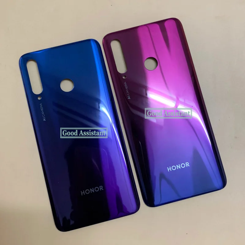Черный/синий/красный 6,2 дюйма Новинка для huawei Honor 10i HRY-LX1T задняя крышка батарейного отсека для двери чехол для задней части стекла Замена