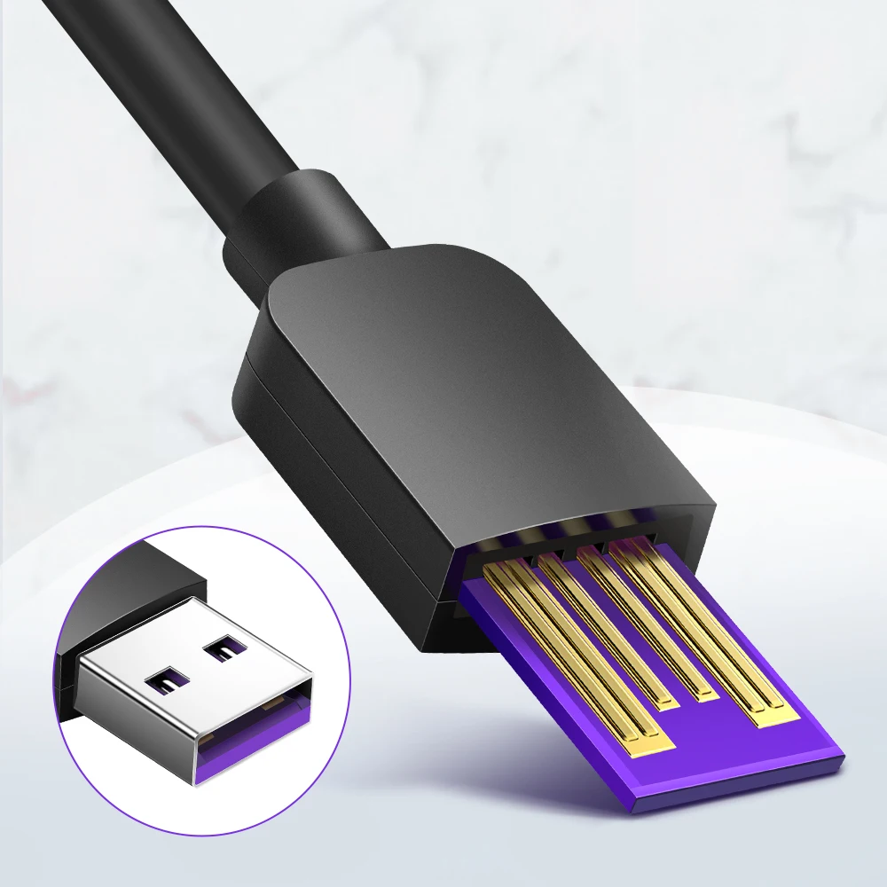 Rocketek Quick Charge USB C type C кабель 5A для huawei Lite Pro usb зарядный кабель для huawei P10 P20 P30