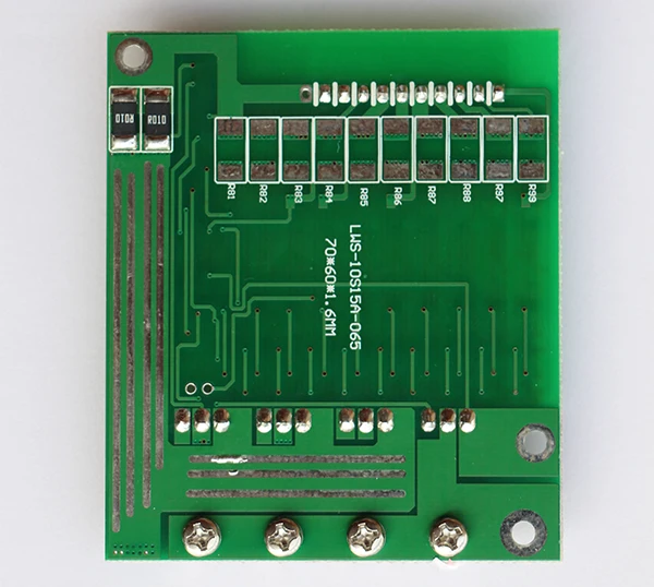 Защитная плата li ion BMS PCM для батарей 10S 15A 36 В с балансировкой литий ионных литиевых