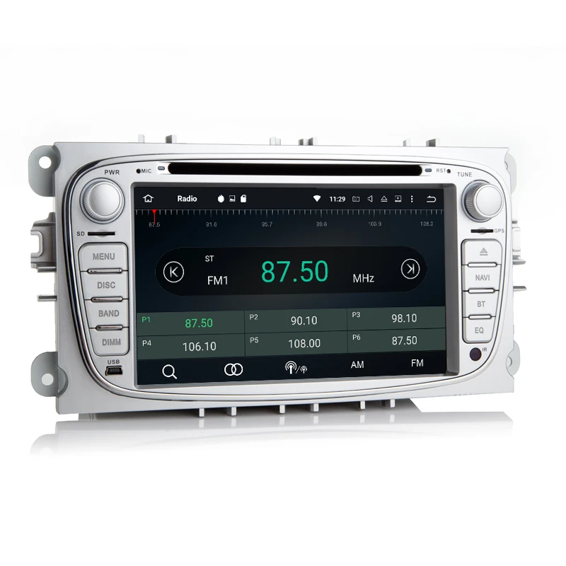 Android 10 8 ядер/4 ядра 4G/2G ОЗУ DSP IPS 2 din автомобильный DVD GPS для FORD Focus S-MAX Mondeo C-MAX Galaxy радио