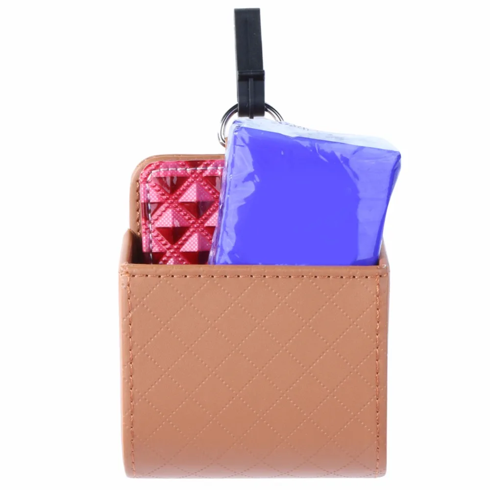 Органайзер держатель для монет из ПУ кожи на вентиляционное отверстие|car organizer