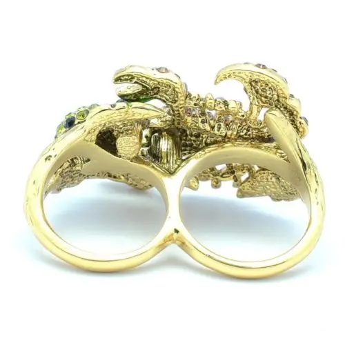 Austrian Crystals Ladybug Brown Scorpion Cocktail Ring for Women Jewelry Size 7#/8# SR2109 | Украшения и аксессуары