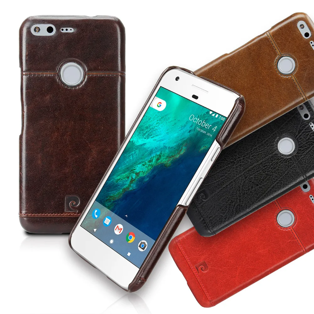 Pierre Cardin Genuine Leather For Google Pixel Protective Case Back Cover XL Phone Pouch Discount Price |