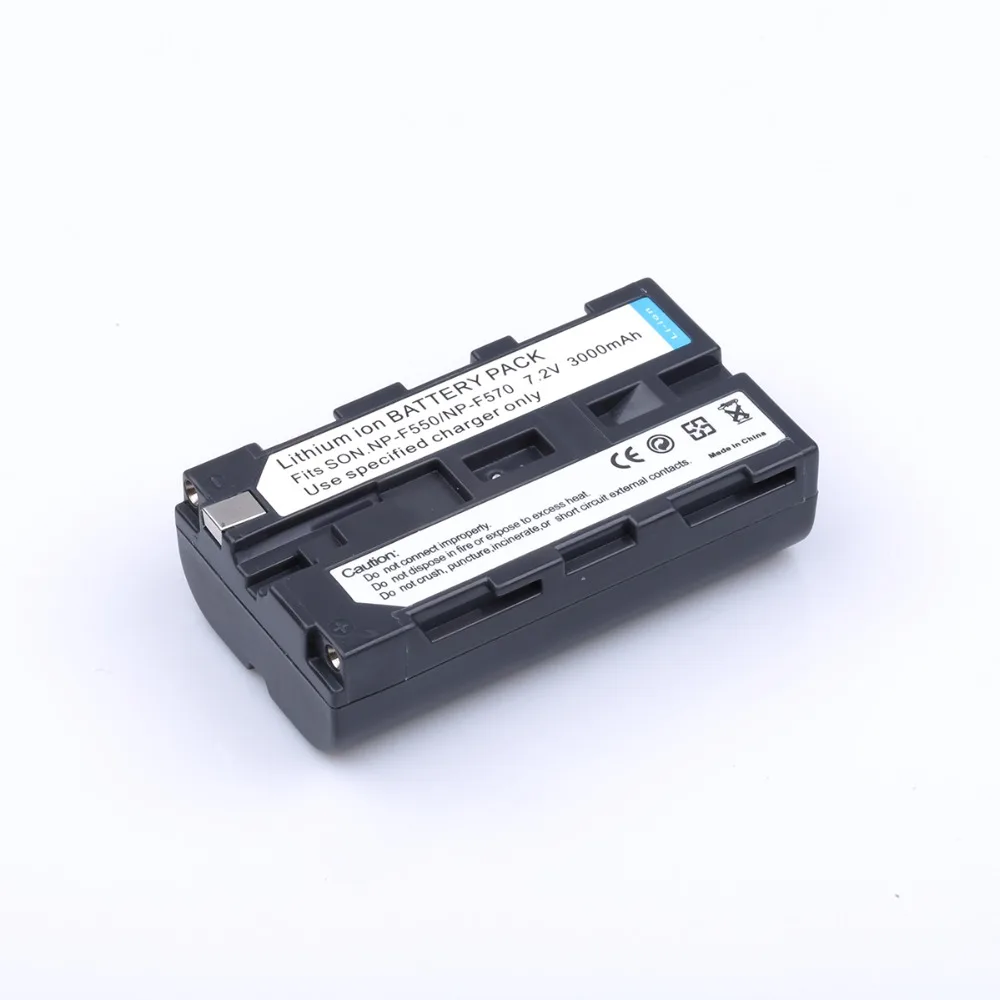 PROBTY 2 шт. NP F550 F570 F530 Камера Батарея + Портативный Dual USB Зарядное устройство для SONY