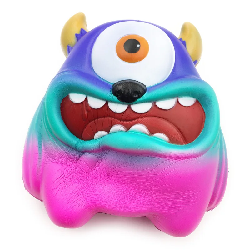 Гигантские сквиши монстры Cyclops Джамбо Полиуретановые Мягкие игрушки от