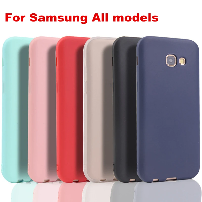 AiBOUSA Silicone Cover For Samsung Galaxy Note8 S8 Plus S6 S7 edge C10 A3 A5 A7 2017 A8 2018 Case Soft TPU for note 8 | Мобильные