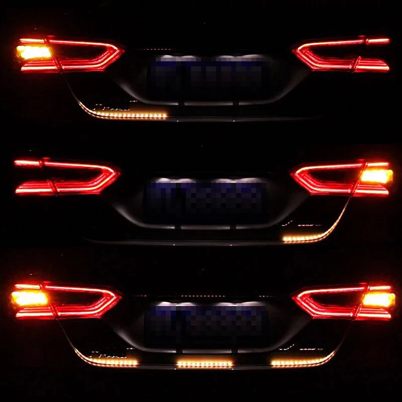 

SNCN Trunk Lights Strip LED Car Dynamic Streamer Tail Lights For Mitsubishi ASX Outlander Cross Sport Eclipse Mirage G4 Pajero
