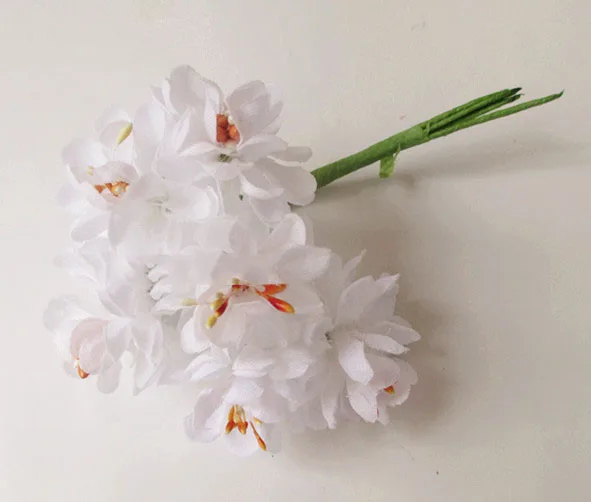 Искусственные головки цветов имитация маленький венок брошь букет товары для