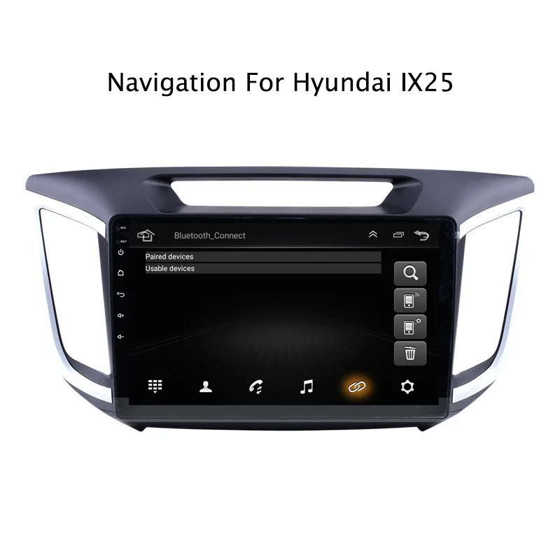 NAVITOPIA 10 1 дюймов 4G LTE wifi головное устройство для hyundai IX25 2014 2015 2017 Android 6 0 2G + 32G