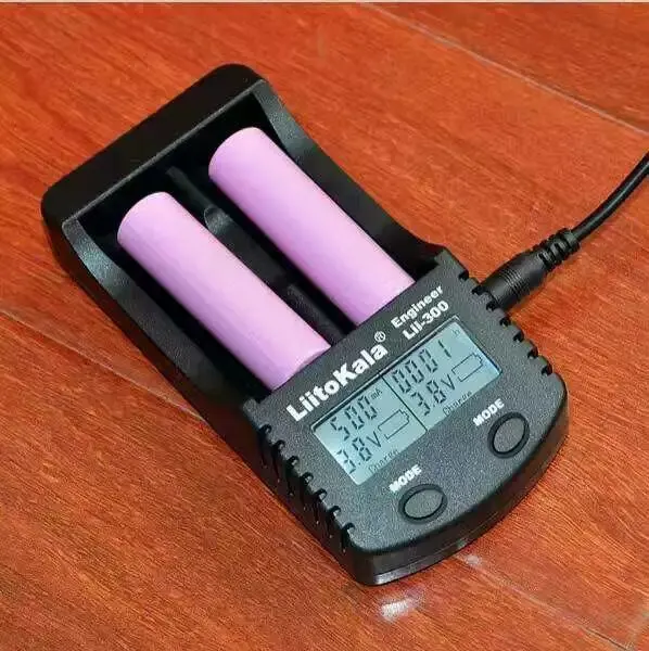 liitoKala Original Digital 18650 26650 18350 10440 18500 Charger LCD Display Battery capacity test carregador battery | Электроника