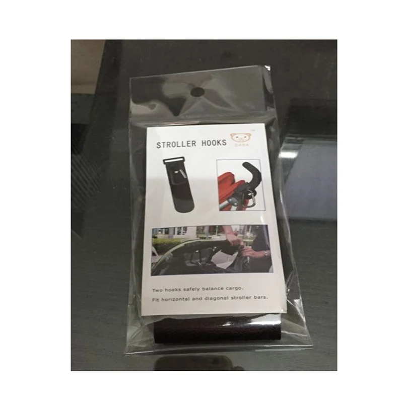 Gancho para cochecito de beb&eacute; reci&eacute;n nacido, gancho para bolsa de compras, accesorios para cochecito infantil, ganchos colgantes de Metal de alta calidad CL9004, 1 unidad-5