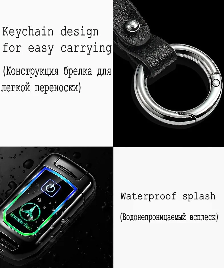 USB модель автомобильного ключа двойная дуга импульсная сканер отпечатков