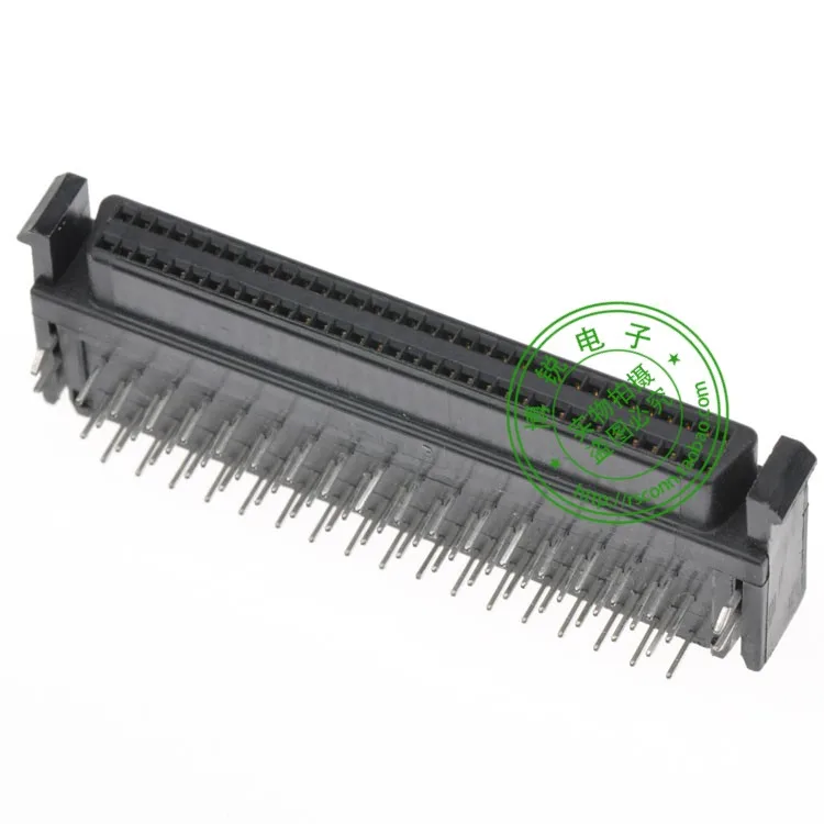 FOXCONN SCSI connector spacing 1.27 68PIN 68 degree bend foot strap buckle QA11343-P11 | Обустройство дома