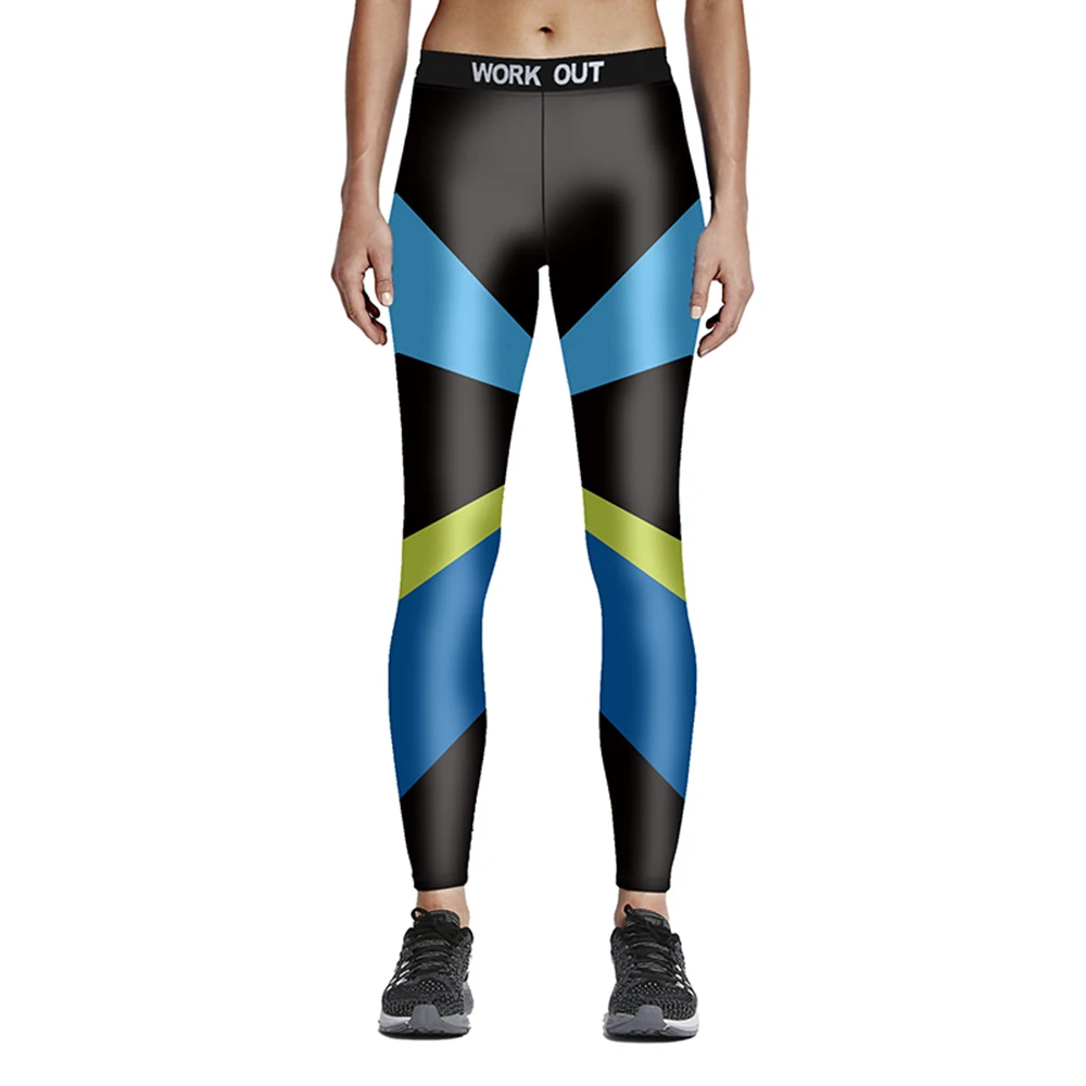 Женские спортивные брюки в полоску размера плюс фиолетовые синие Черные