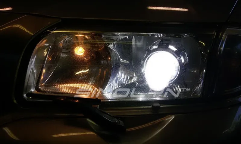 SINOLYN Upgrade Mini 8,0 2,5 H1 HID Bi-xenon проектор объектив WST Devil Eyes для автомобиля мотоцикла тюнинг фар модифицированный H4 H7