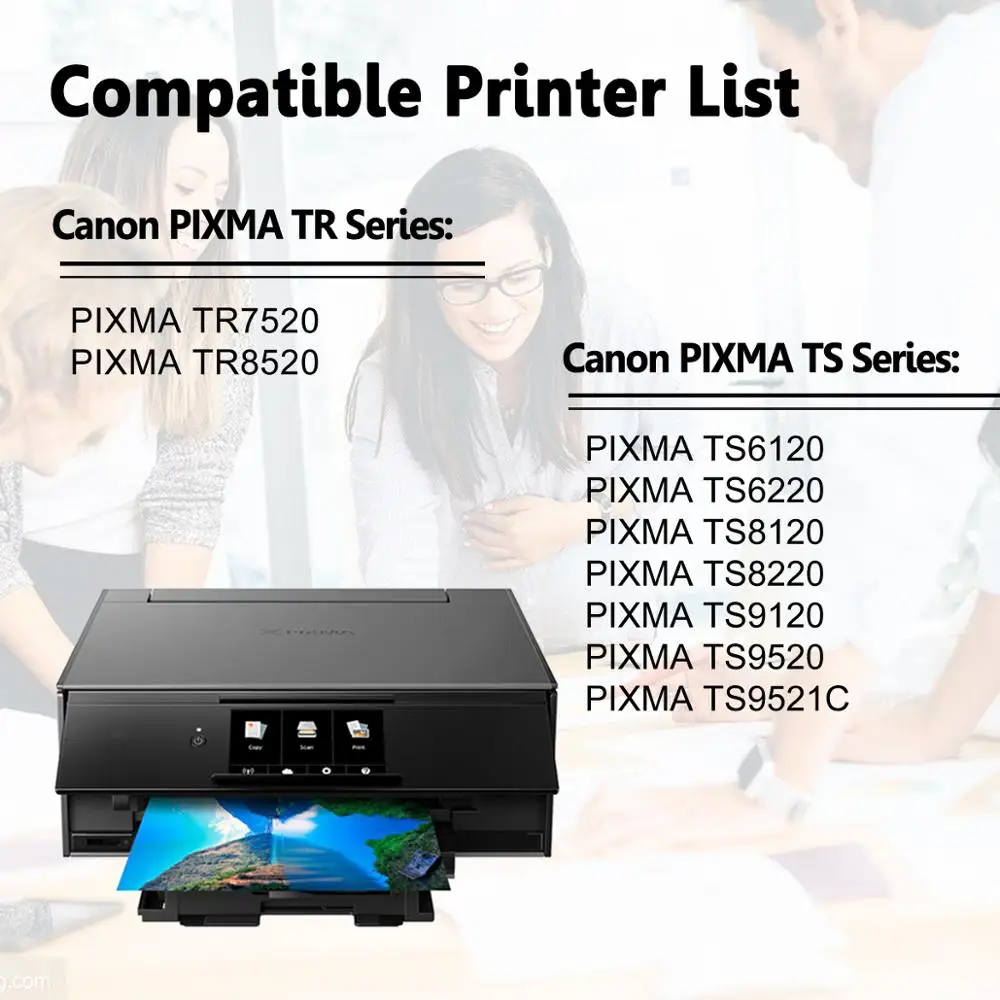 280XXL 281XXL Ink Cartridge Replacement for Canon PGI-280XXL CLI-281XXL PGI 280 XXL CLI 281 6-PACK (PGBK/BK/C/M/Y) | Офисная