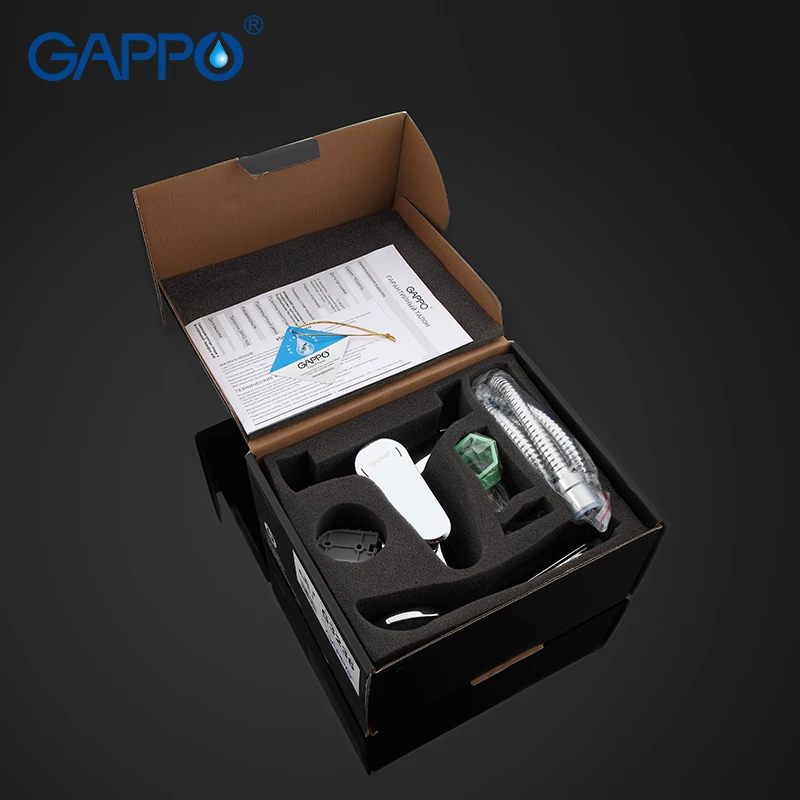 Смеситель для ванны GAPPO хромированный смеситель с настенным