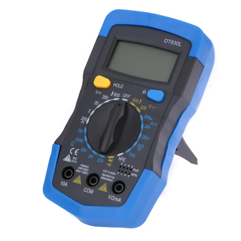 Цифровой мультиметр DT830L вольтметр амперметр Омметр измеритель