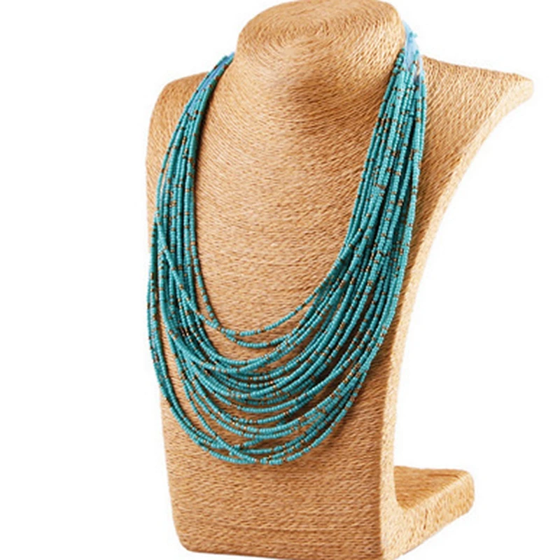 Ожерелье YDGY в стиле ретро, огромное индивидуальное ожерелье в богемном стиле, капля воды, новое многослойное стандартное ожерелье, оптовый продавец