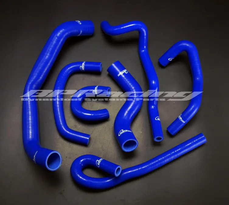 Комплект силиконовых шлангов радиатора для NISSAN SKYLINE R33 R34 RB26DET GTR blue|Шланги и