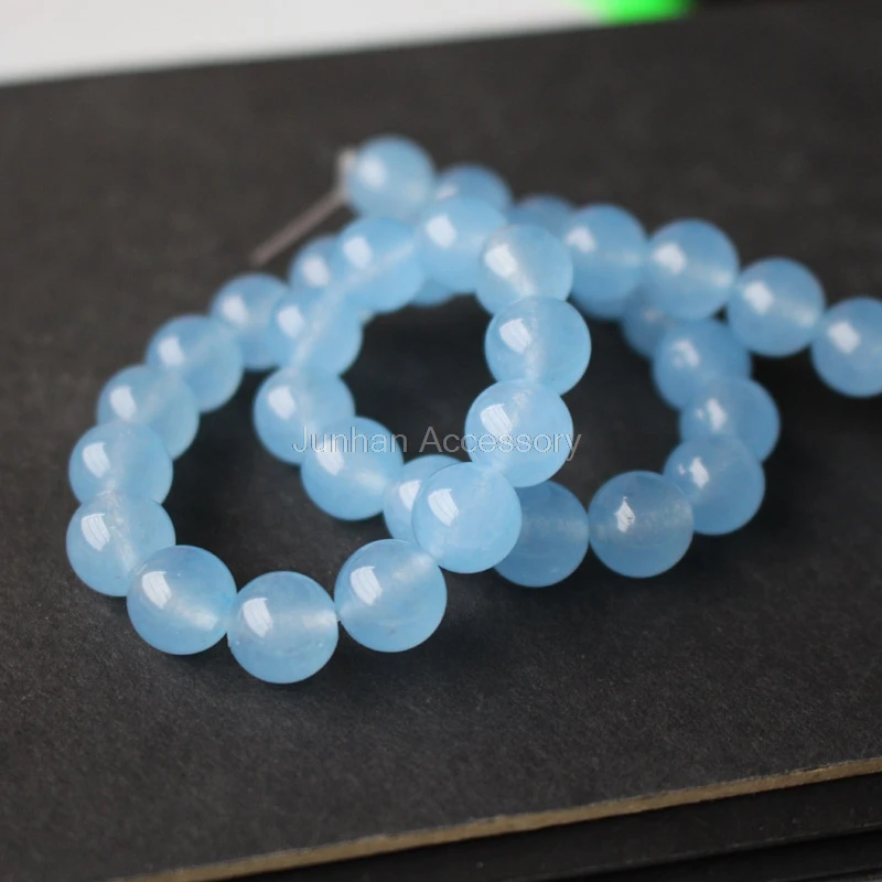 Бусины Из Синтетического Камня 6 8 10 мм|stone beads|beads for jewelry makingchalcedony beads |