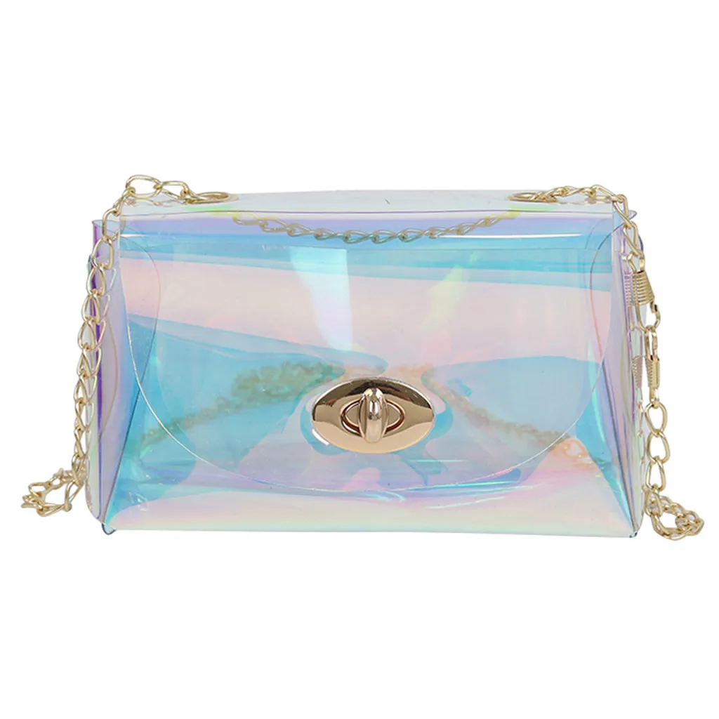 Сумка MOLAVE Женская модная однотонная прозрачная через плечо 9411 | Багаж и сумки