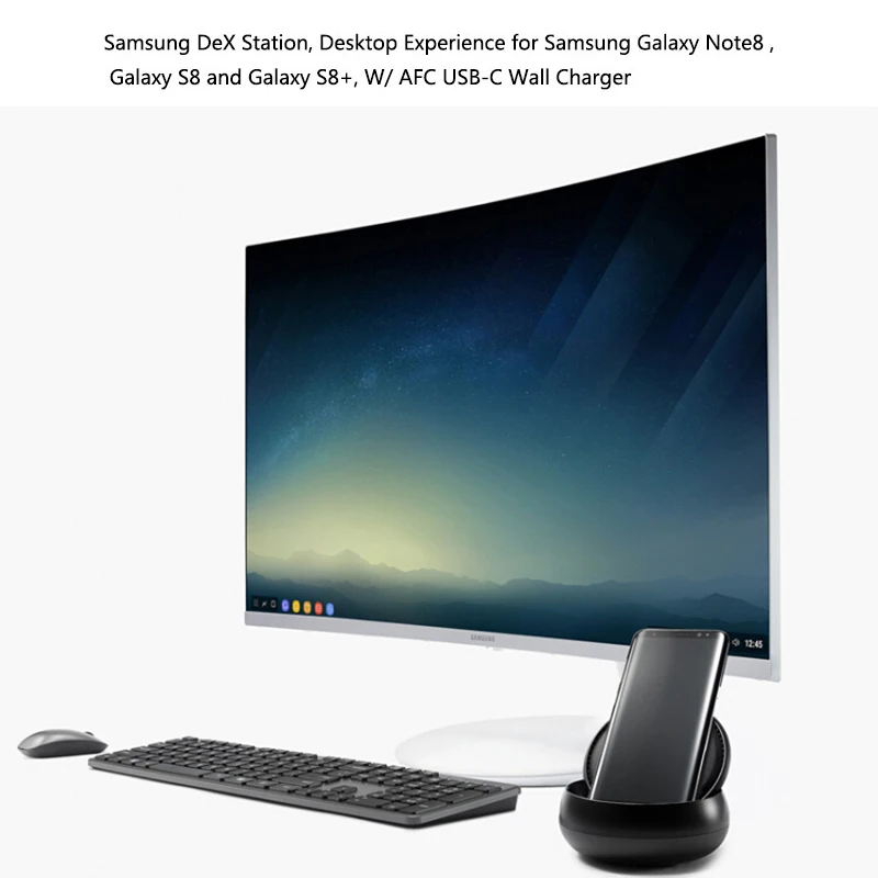 Оригинальная док станция SAMSUNG DeX планшетофон с интерфейсом LAN HMDI USB 2 0 для Galaxy s8 S8 +