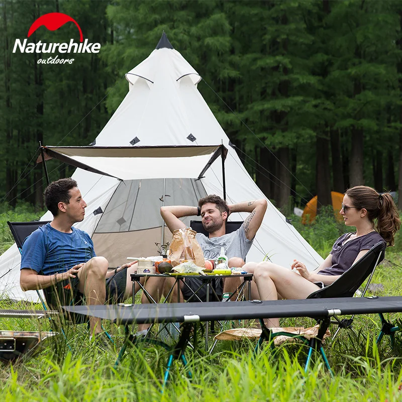 Палатка Naturehike туристическая пирамида 5 8 ветрозащитная и непромокаемая супер