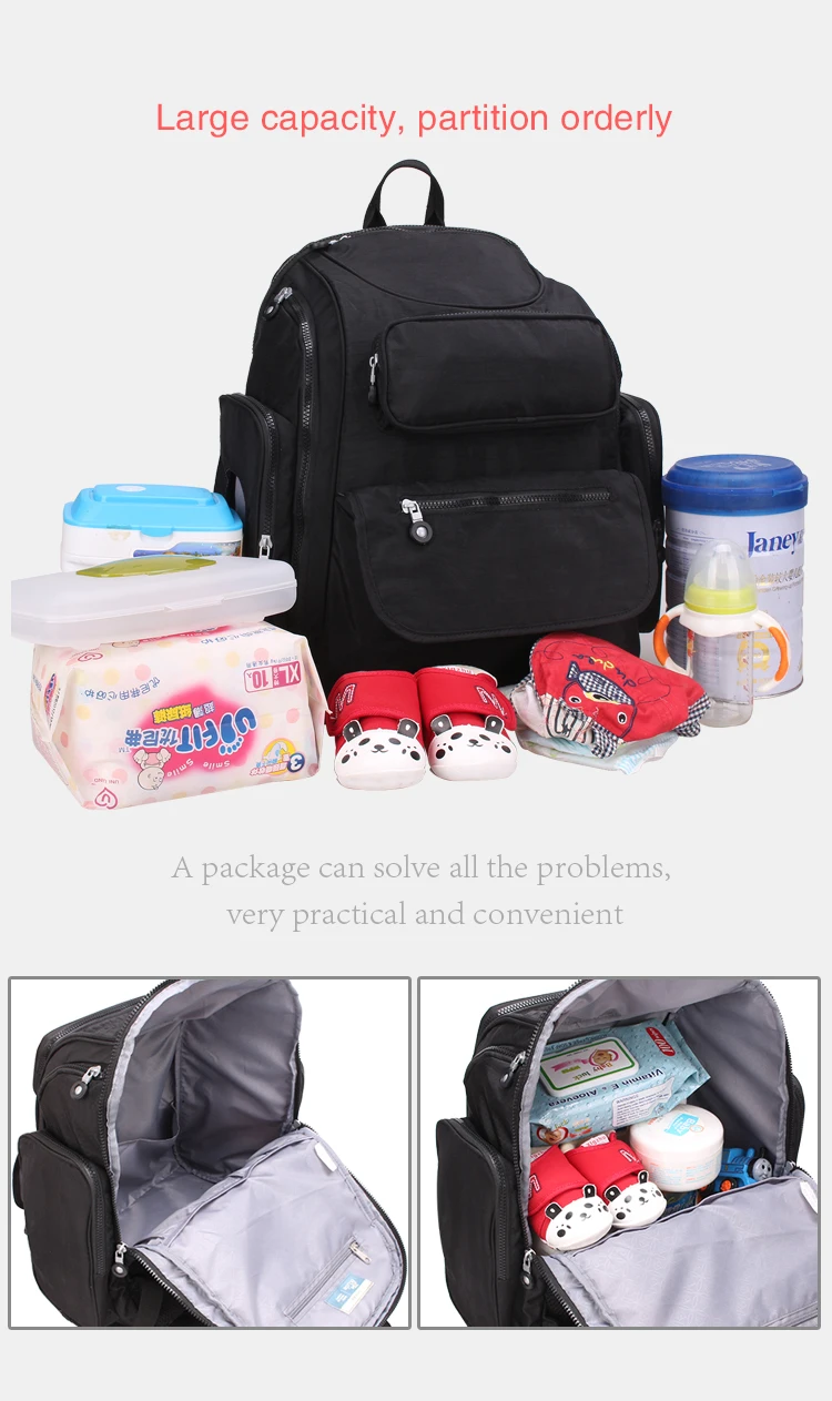 ABOUTBABYLarge водонепроницаемый подгузник сумки для коляски для беременных рюкзак для путешествий