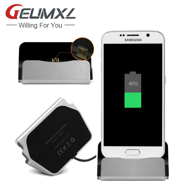 

For Samsung S8 Plus Xiaomi Huawei LG HTC Android Phone Micro Type-C iPhone Dock Charger Sync Data Docking Station Charging