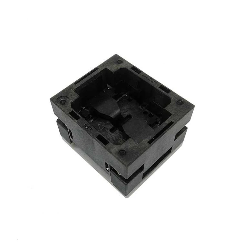 Тестовая розетка DFN8 QFN8 WSON8 с открытым верхом разъем Pogo Pin IC шаг 0 8 мм размер чипа 4 x3