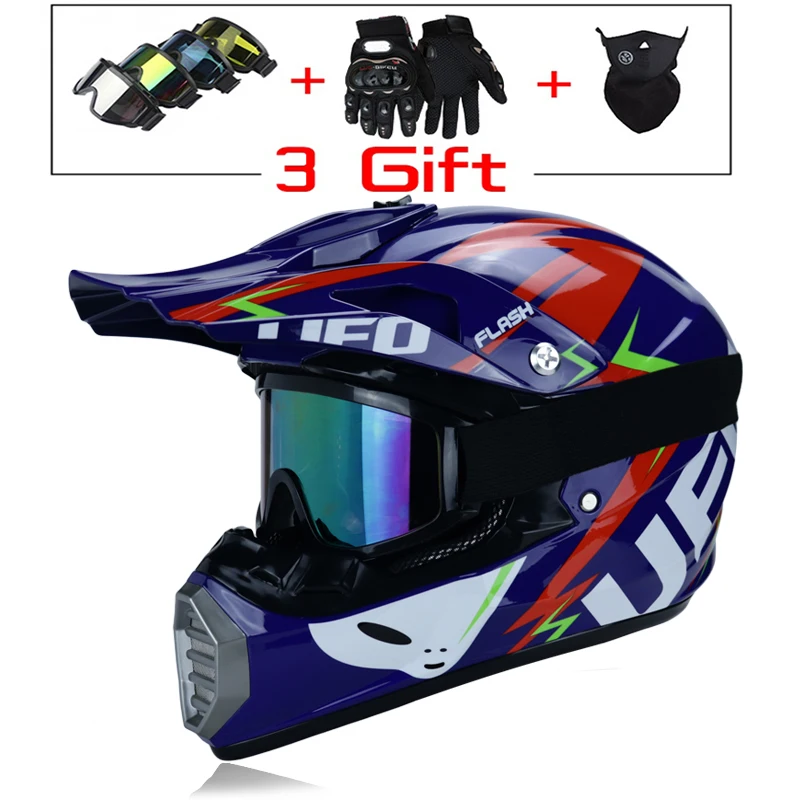Взрослый мотоциклетный шлем для мотокросса внедорожный ATV Dirt bike горные MTB DH