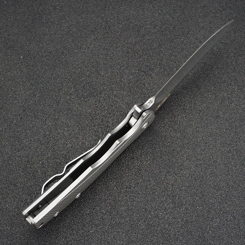 Самый продаваемый D2 складной нож для отдыха на открытом воздухе TC4 titanium ручка