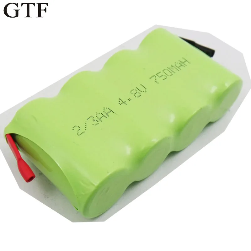 GTF ni-mh 2/3AA 4,8 V 750MAH аккумуляторная батарея для светодиодный фонарик RC Дрон Ni-MH батареи