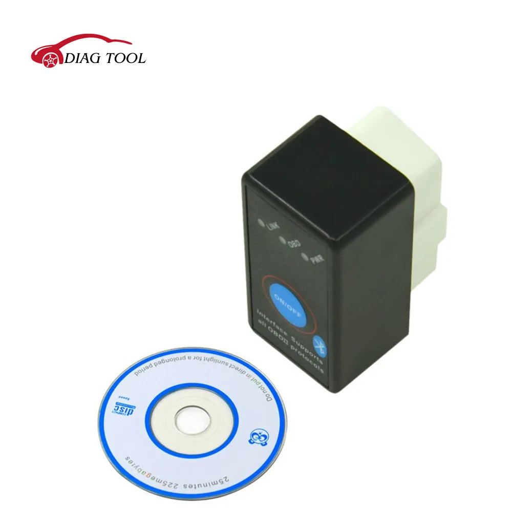 2017 Лидер продаж Супер Мини ELM327 Bluetooth с переключателем питания вкл/выкл ELM 327 OBD2