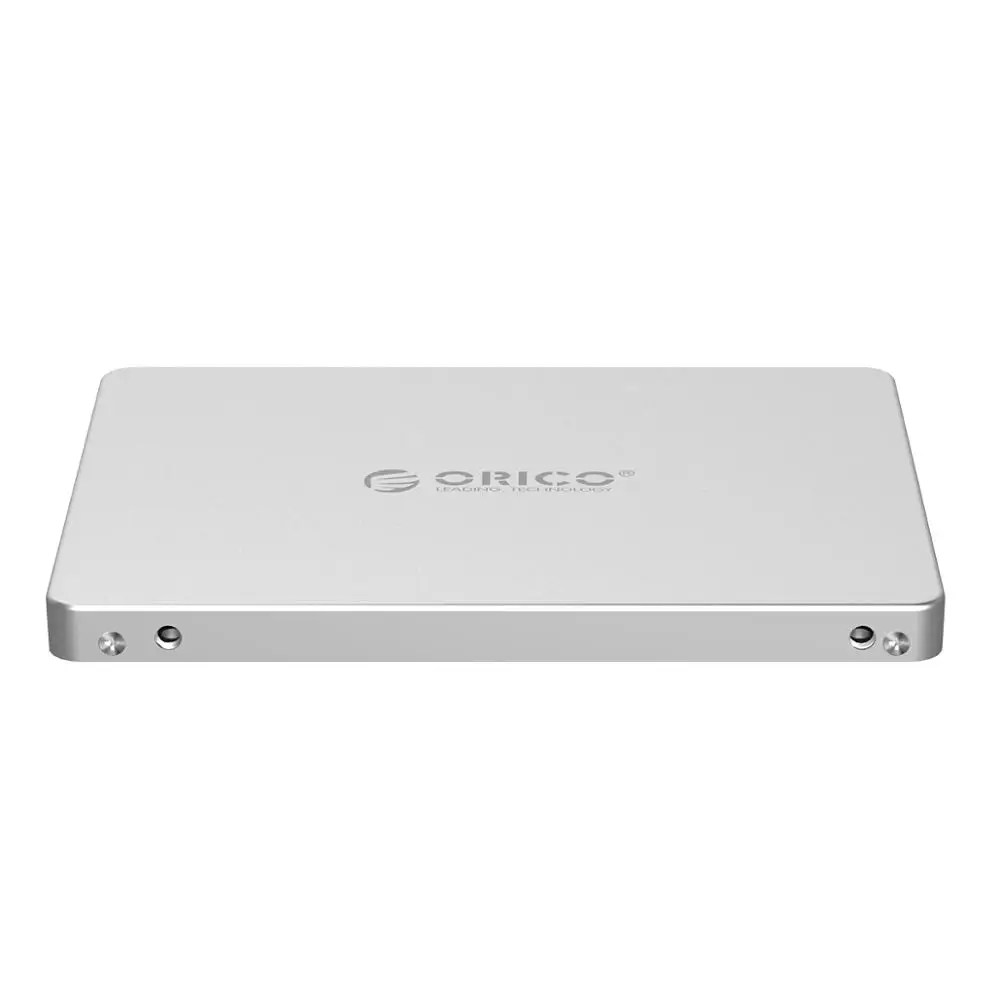 ORICO 2,5 дюймов HDD корпус M.2 Ngff/Msata для Sata 3,0 адаптер высокоскоростной 6 Гбит/с коробка жесткий диск Корпус для Samsung Seagate SSD - Цвет: Серебристый