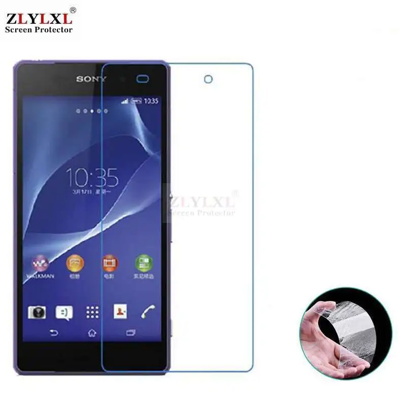 2 шт. закаленное стекло для sony Xperia Z1 Z2 Z3 Z3V Z4 Z3X Z5 L39H L50W L55T L55U | Мобильные телефоны и
