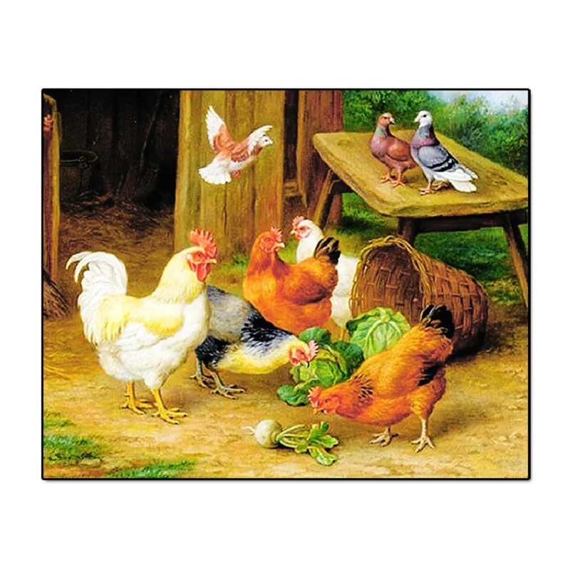 Алмазная вышивка полная алмазная живопись животные Chook картина стразы мозаика