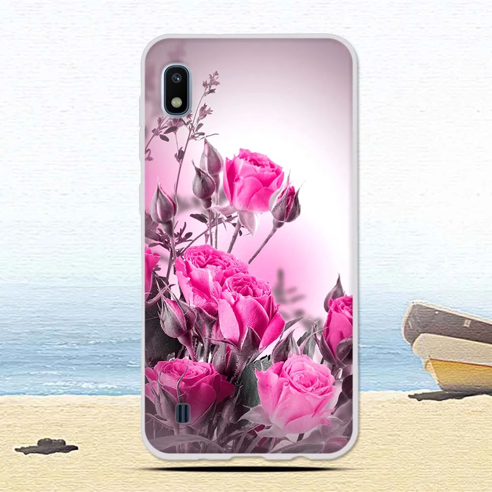 4 Роскошный чехол для samsung Galaxy A10 A 10, мягкий силиконовый чехол из ТПУ с милым рисунком, защитный чехол для телефона, чехол s Fundas Coque - Цвет: 4