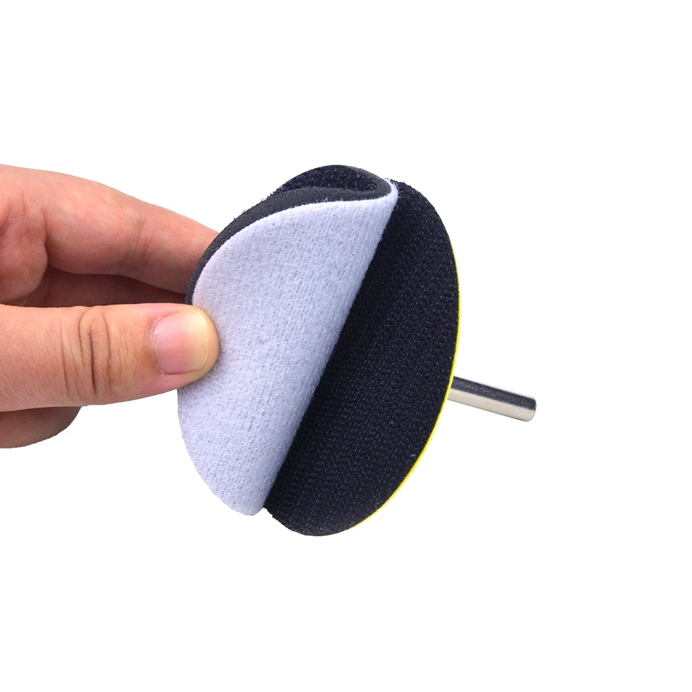 1 Set 3 Inch(75mm) Soft Sponge Interface Pads + 6mm Back-up Sanding Pad for Hook&ampLoop Discs Grinder Sander Abrasive Tool | Инструменты