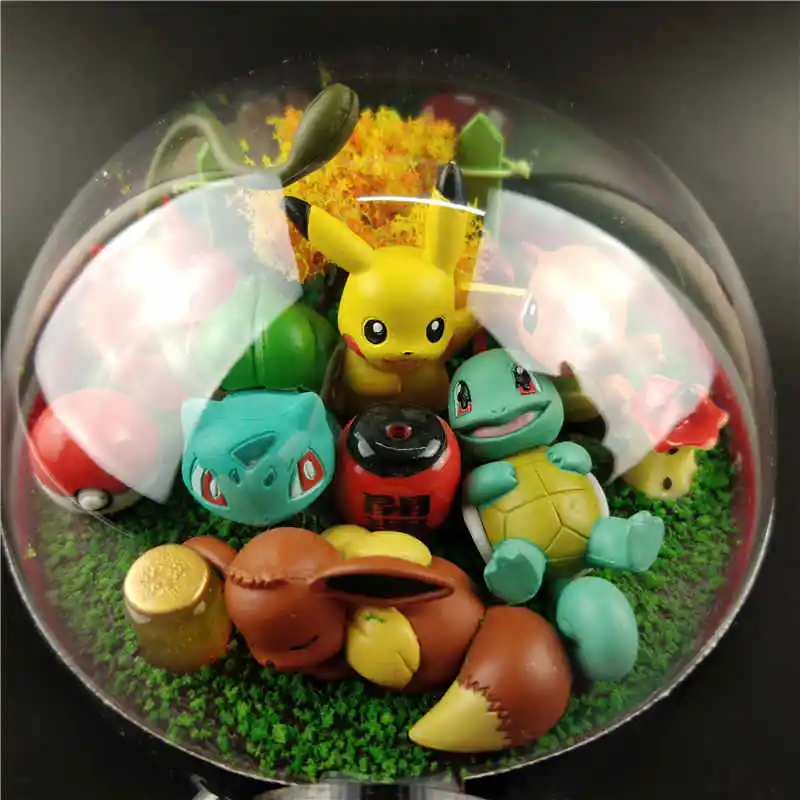 Аниме Pokeball XY фигурки Пикачу Монстр Bulbasaur ручной работы DIY фигурки модель игрушки Brinquedos коллекция Рождественская модель игрушки