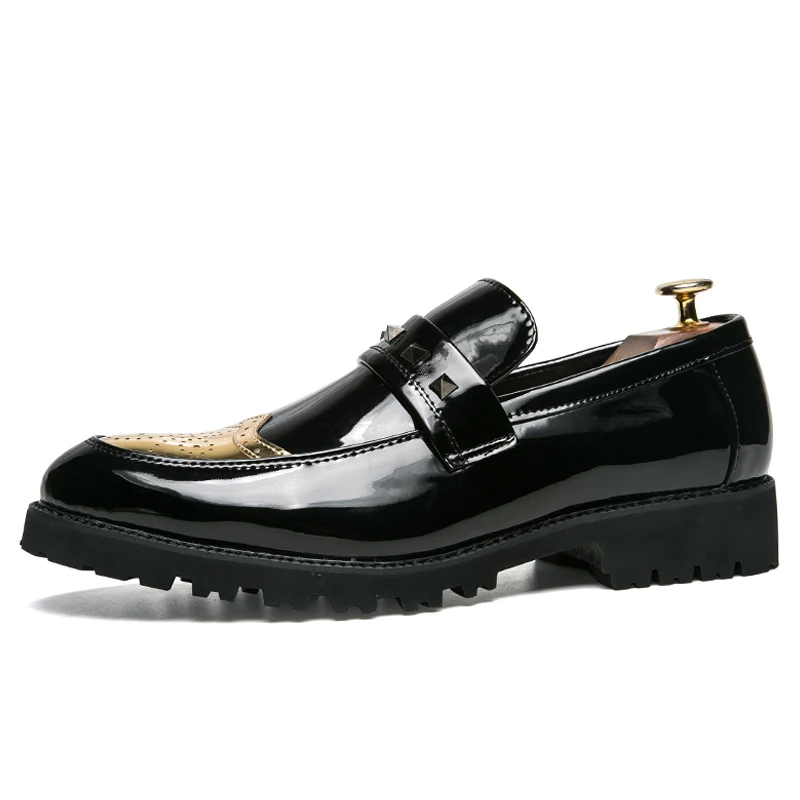 TOSJC/Модные Мужские модельные лоферы дышащая обувь без застежки в деловом стиле